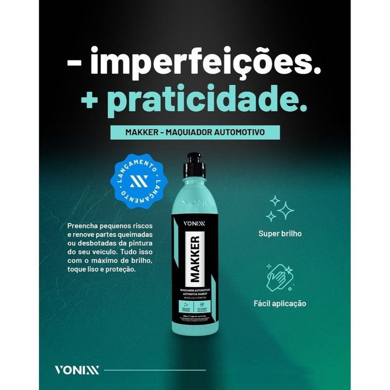 Makker Maquiador Automotivo Renova Pintura Defeitos Vonixx