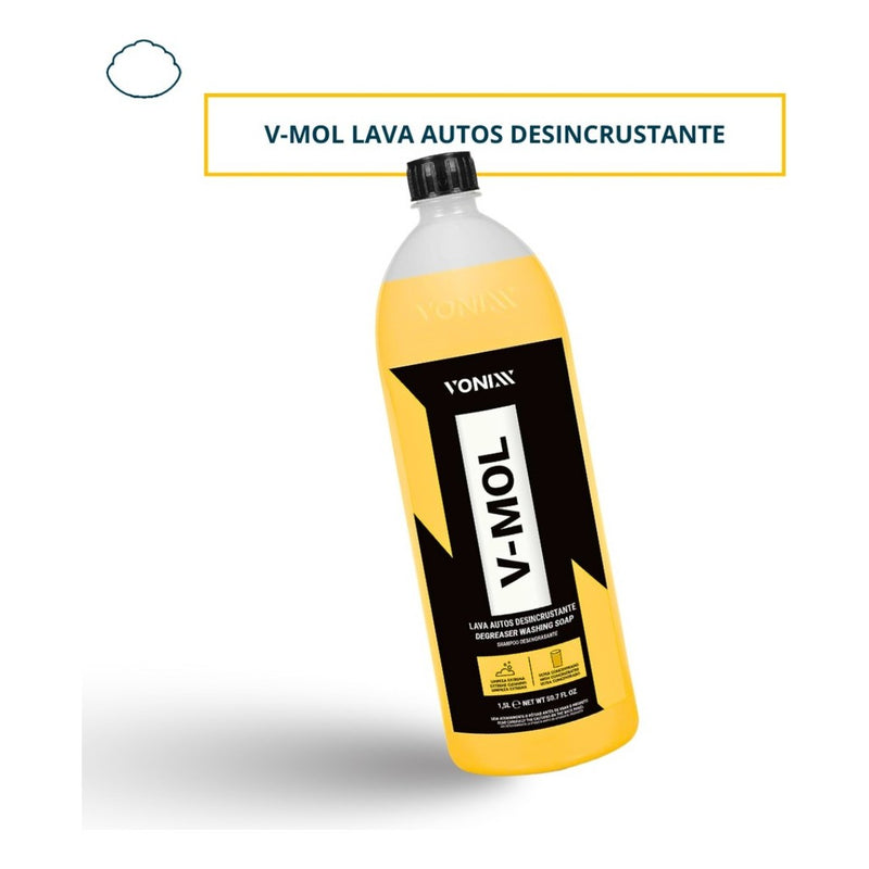 Shampoo Desengraxante Lavagem Automotiva V-mol Vonixx 1,5l