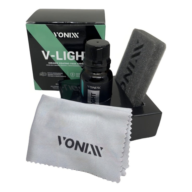 Vitrificador Para Faróis V-light 20ml Vonixx Revestimento