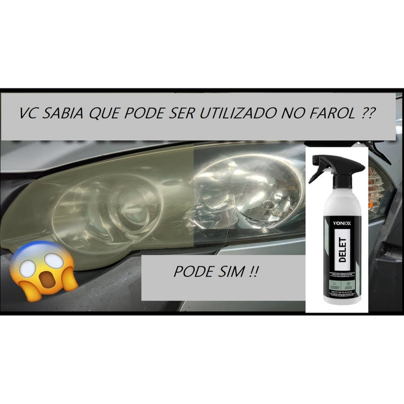Delet Limpador Para Pneus E Borrachas 500ml Vonixx