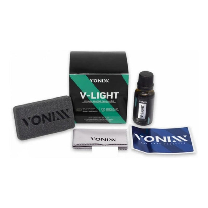 Vitrificador Para Faróis V-light 20ml Vonixx Revestimento