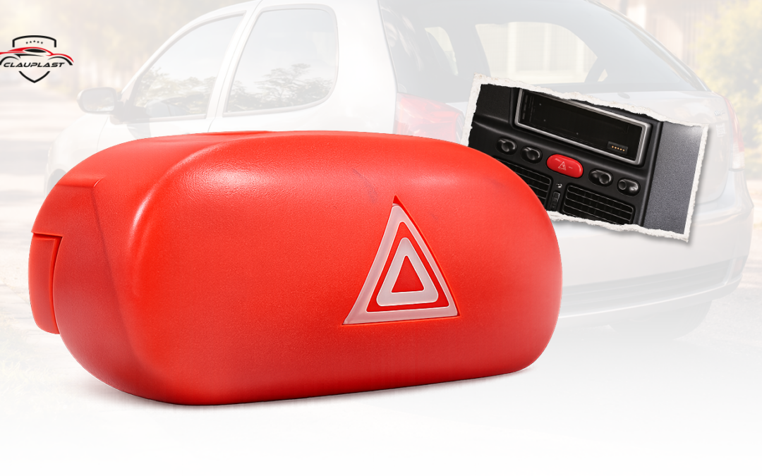 Capa botão pisca alerta Palio: quando trocar e como escolher a peça certa